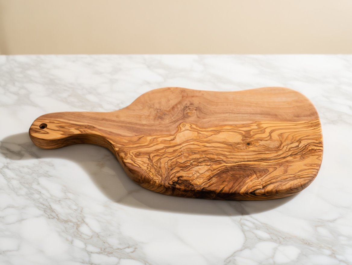 Olive Crest Serving Board
